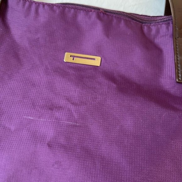 Tumi Weekender Like Carry On Bag Purple and Brown ***Gift Giving Season**** - Picture 11 of 12